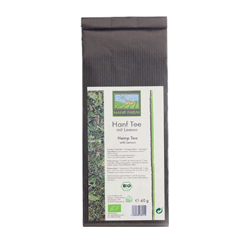 BIO liście konopi z trawą cytrynową i jeżyną 40g