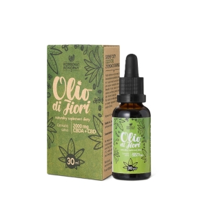 Olej CBD OLIO DI FIORI 2000 mg CBDA + CBD 30ml