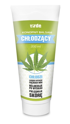 Konopny balsam chłodzący 200 ml - Virde
