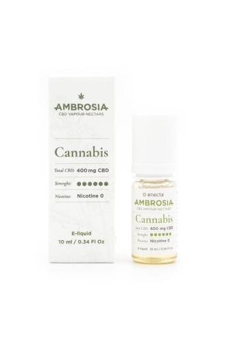 Eliquid Ambrosia Cannabis CBD 400mg Enecta  10ml