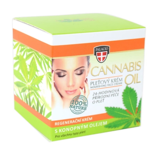 Krem do twarzy z olejem z konopi 12% Palacio 50ml