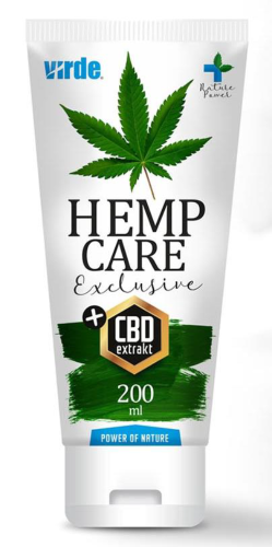 Krem z konopi na łuszczycę Hemp Care + CBD 200 ml - Virde