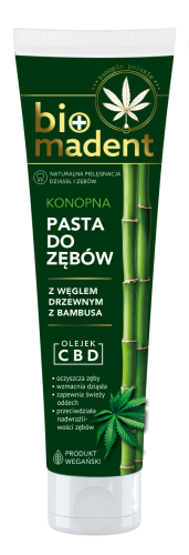 Konopna pasta do zębów z CBD - 100 ml