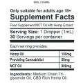 Olej CBD 1500 mg 5% 30 ml MCT - CBDfx