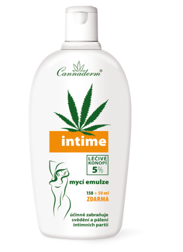 Emulsja do higieny intymnej INTIME 5% oleju konopnego - 150ml